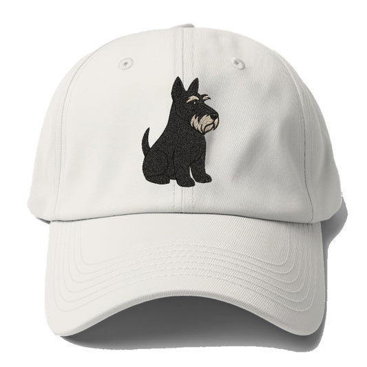 Scottish Terrier Black Sitting Pose Hat