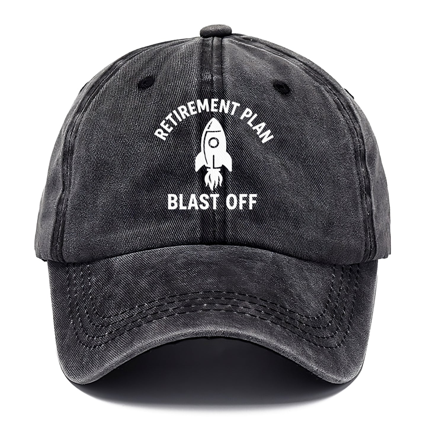 retirement blast off Hat