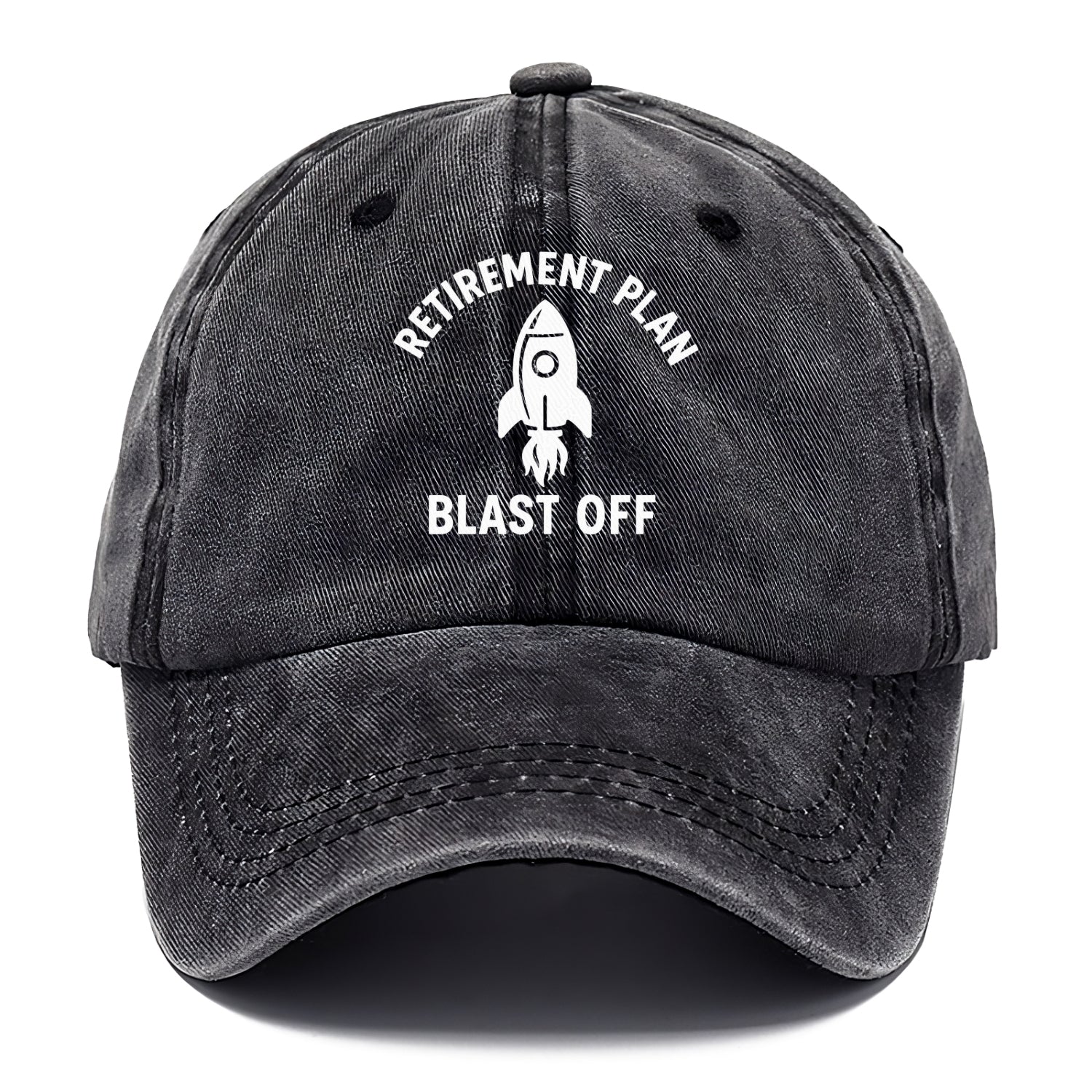 retirement blast off Hat