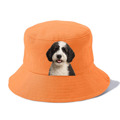 sheepadoodle portrait design Hat