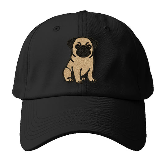 fawn-pug-sitting-charming-pose Hat