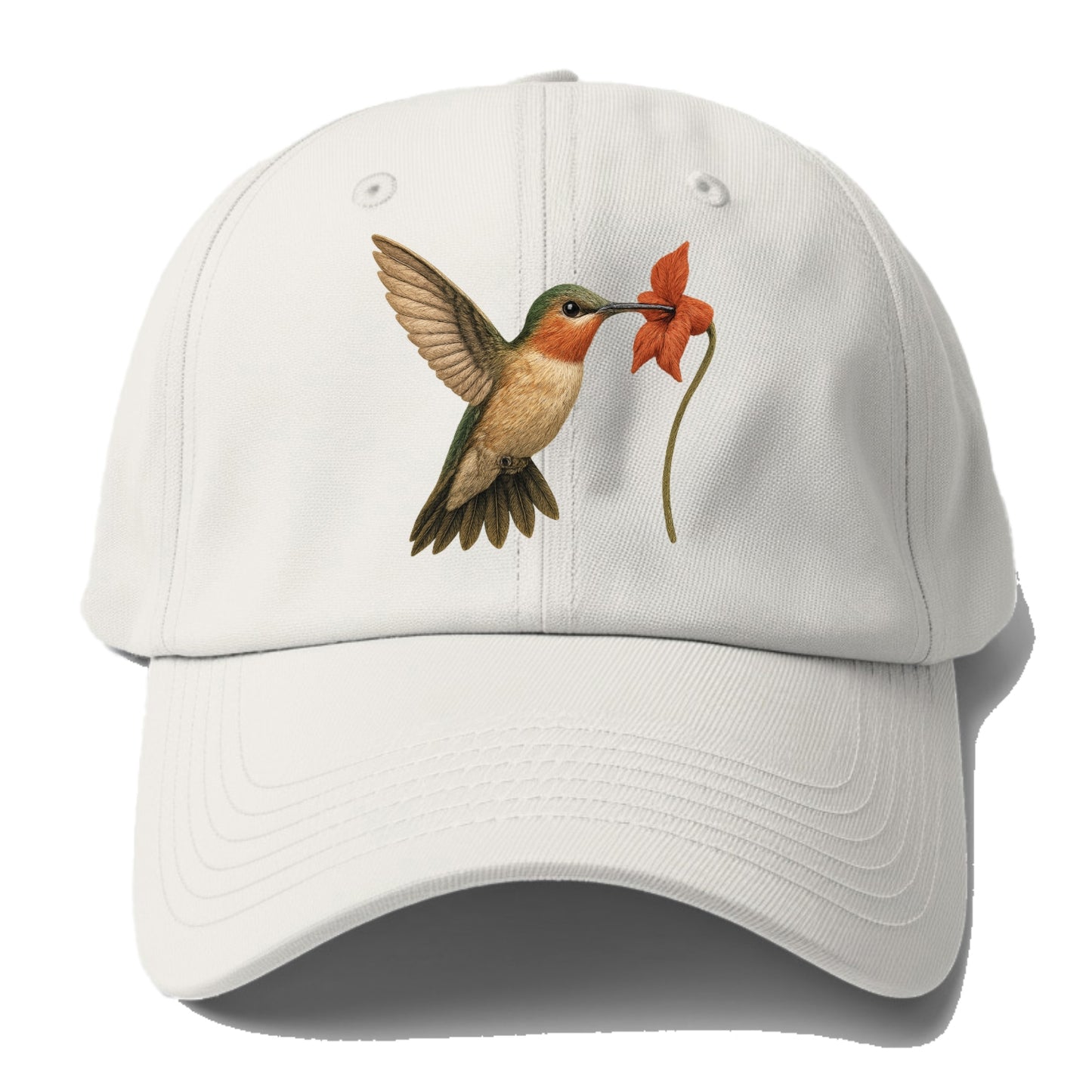 hummingbird's delicate dance Hat