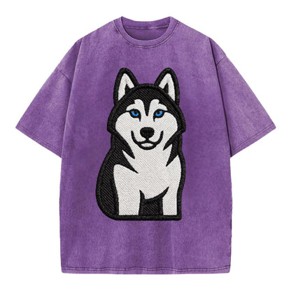 husky-blue-eyes-piercing-gaze Hat