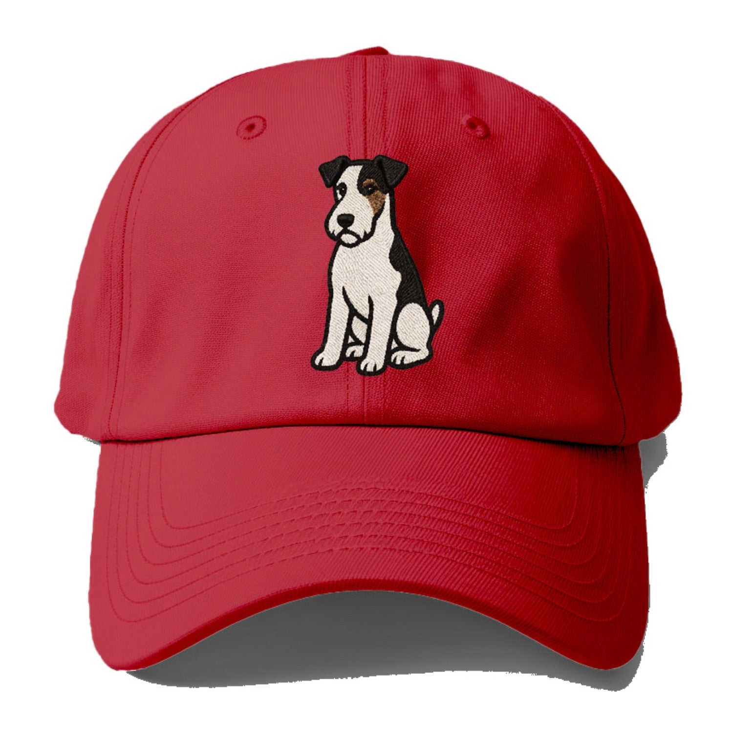 wire-fox-terrier-white-black-markings-spirited-charm Hat