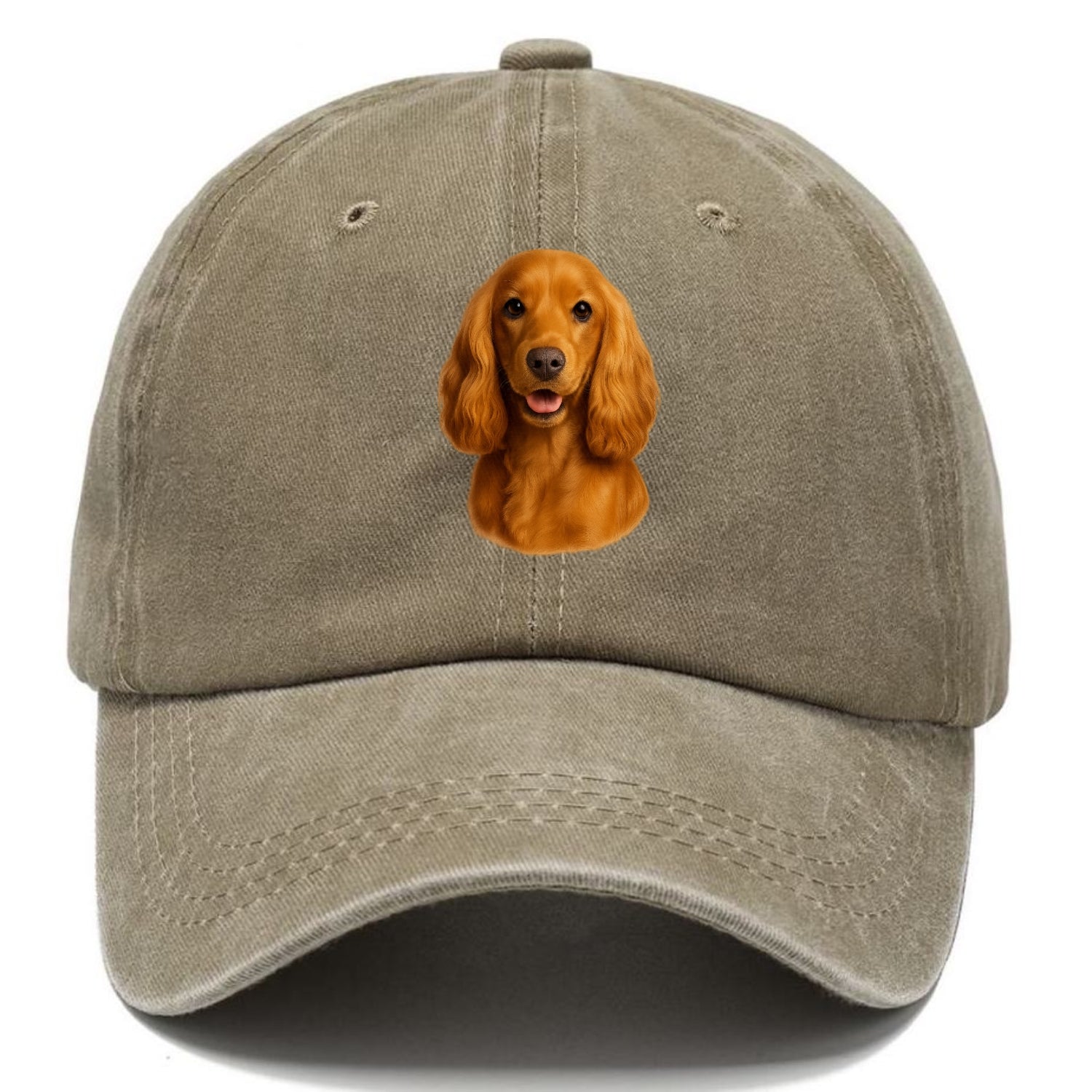 cocker spaniel portrait design Hat