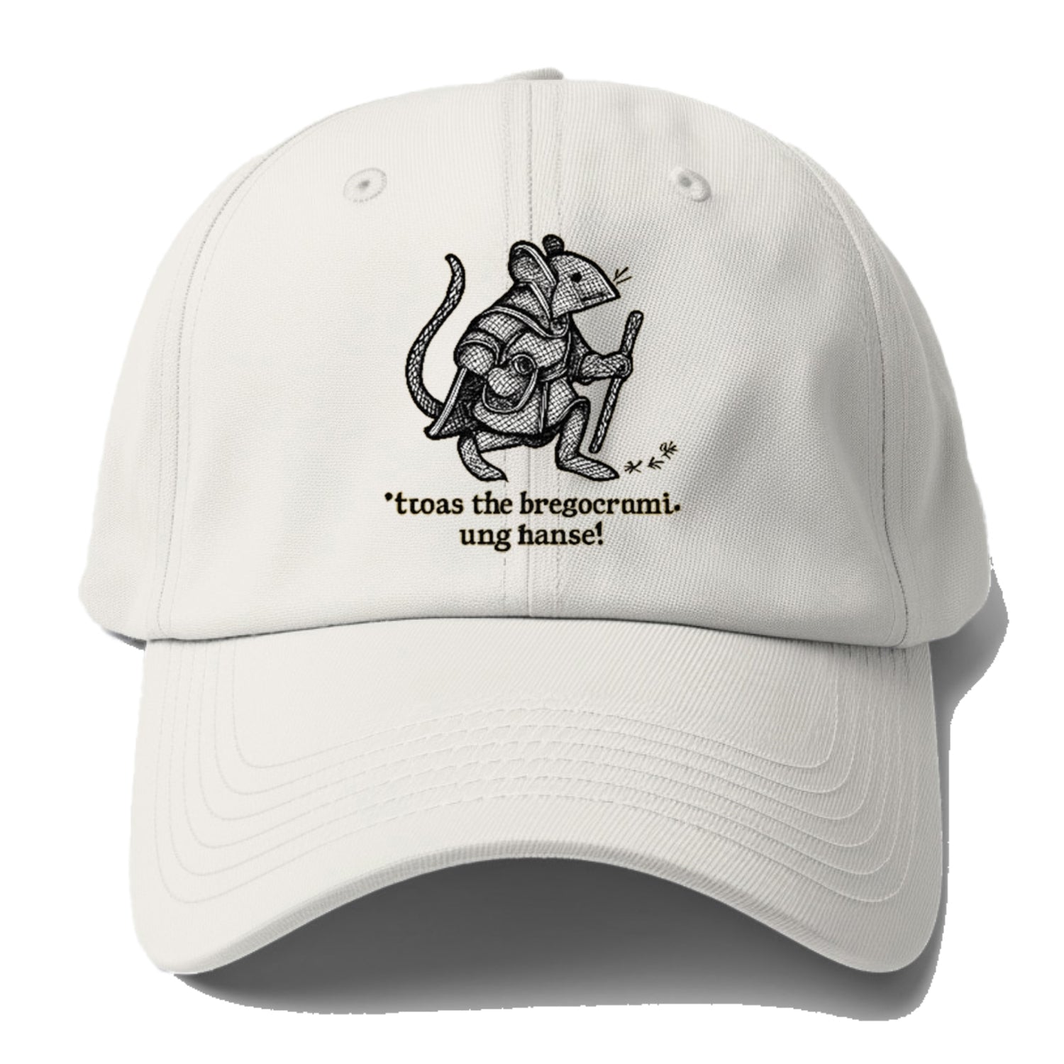 fantasyanimalillustrationwithtext Hat