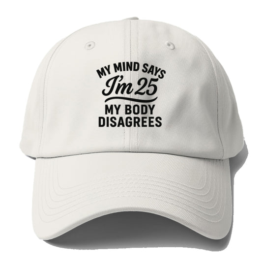 mind versus body age humor Hat