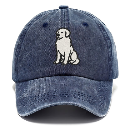 Great Pyrenees White Hat