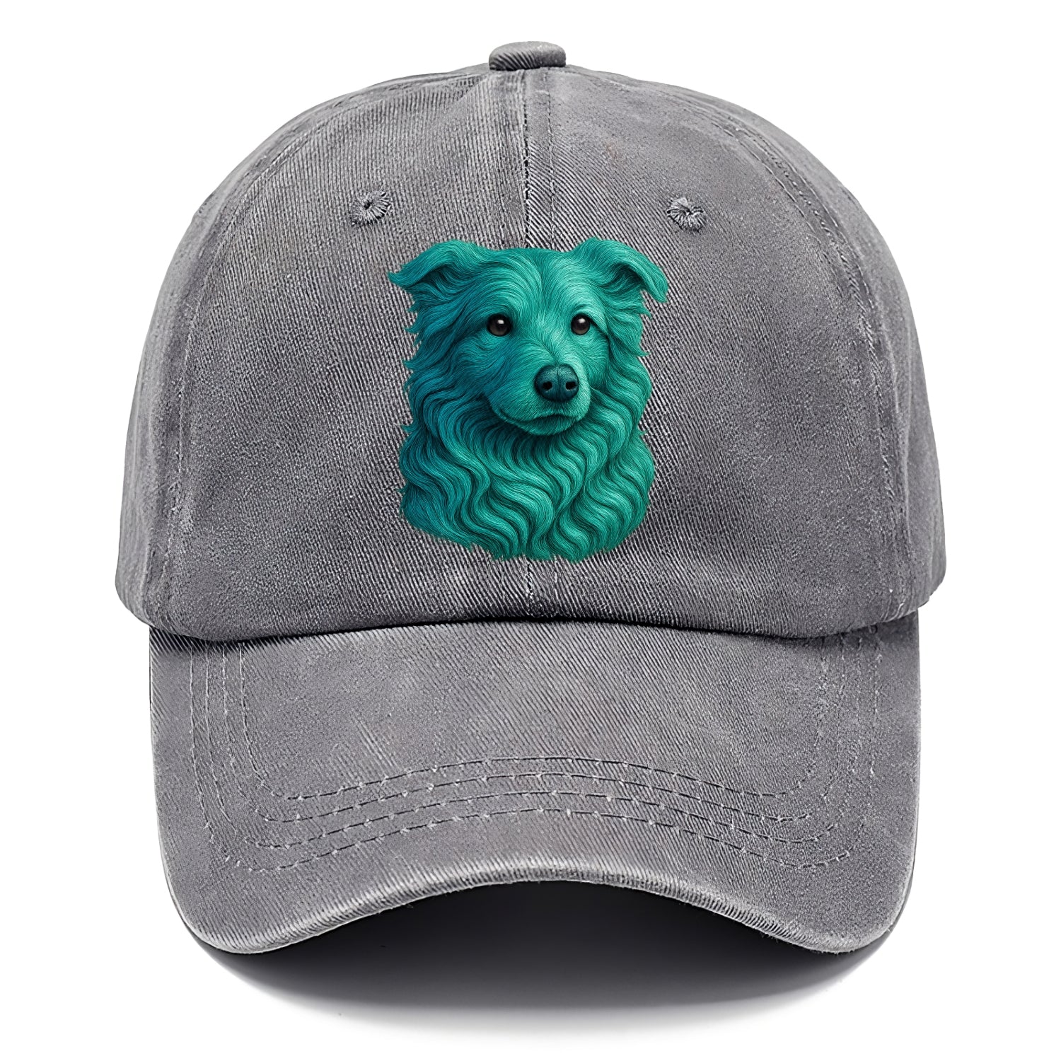 ocean waves portrait design Hat