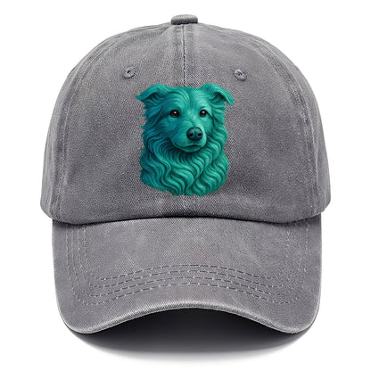 ocean waves portrait design Hat