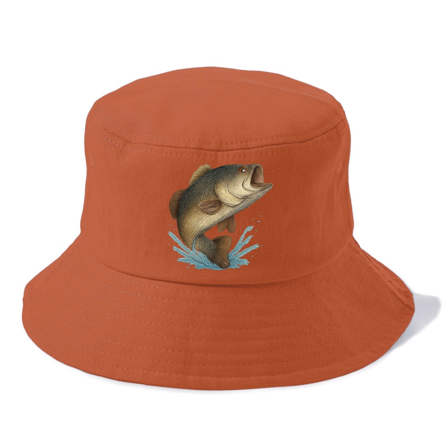 leaping bass artistic impression Hat