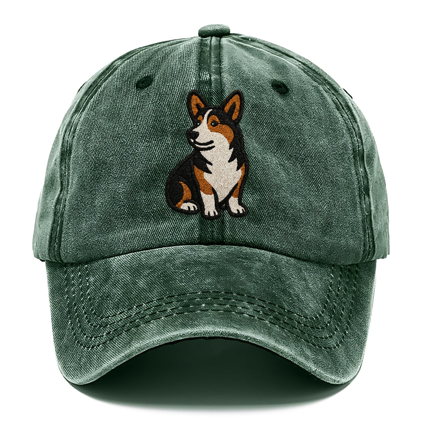 tricolor-corgi-playful-spirit Hat