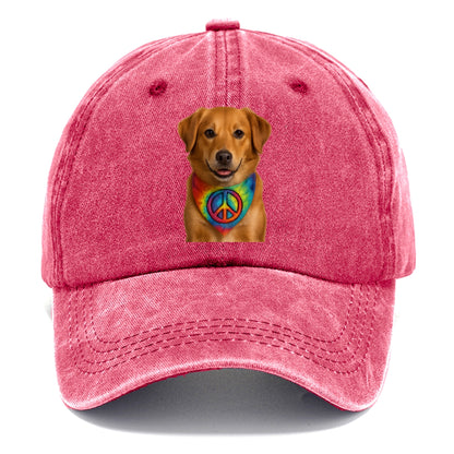 peace sign portrait design Hat