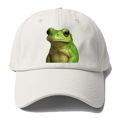 frog portrait design Hat