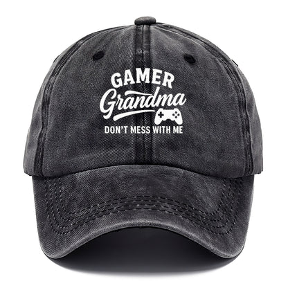 gamer grandma fierce player hat Hat