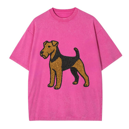 Welsh Terrier Black And Tan Pose Hat