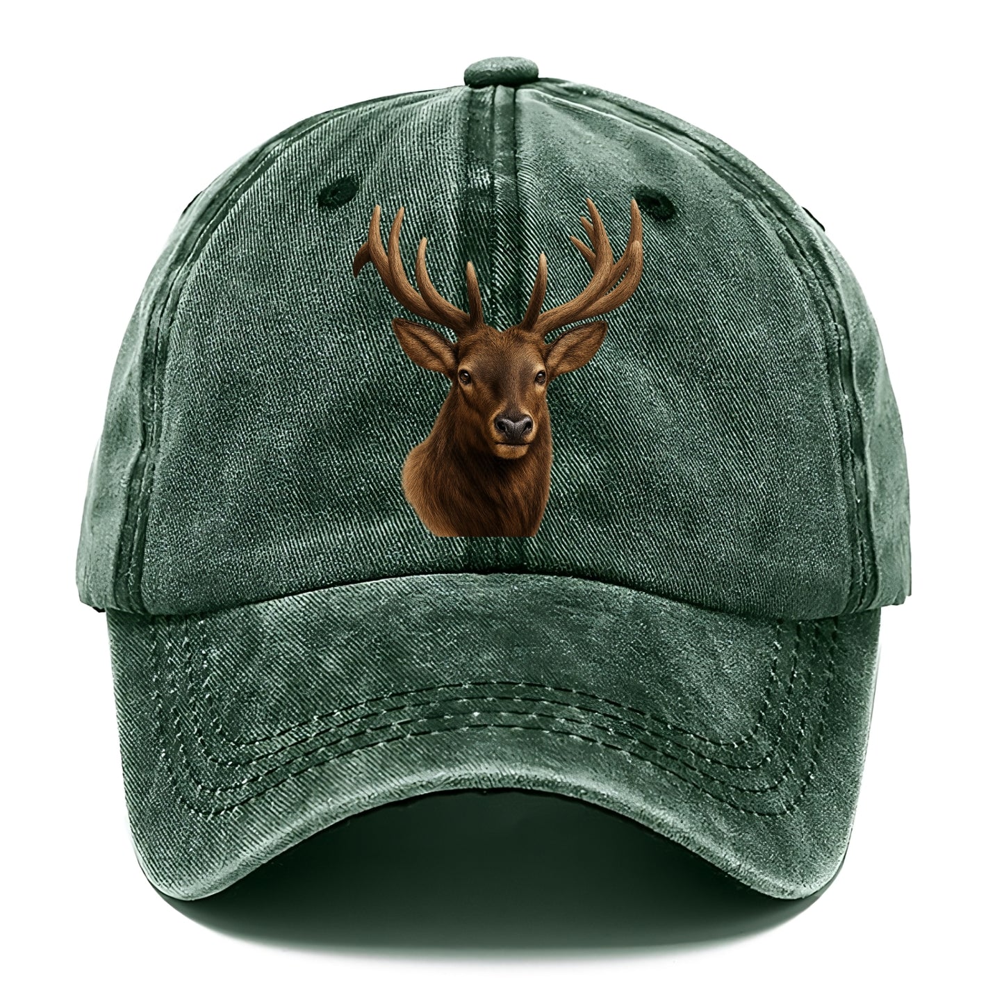 elk portrait design Hat