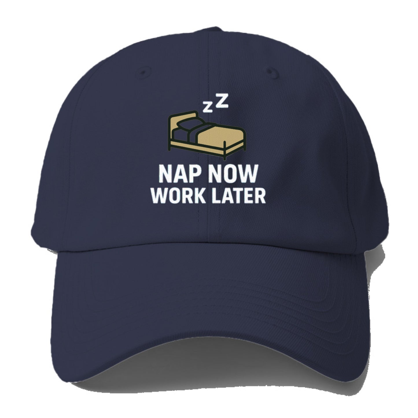 nap now work later Hat