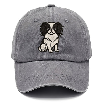 japanese-chin-black-white-regal-charm Hat