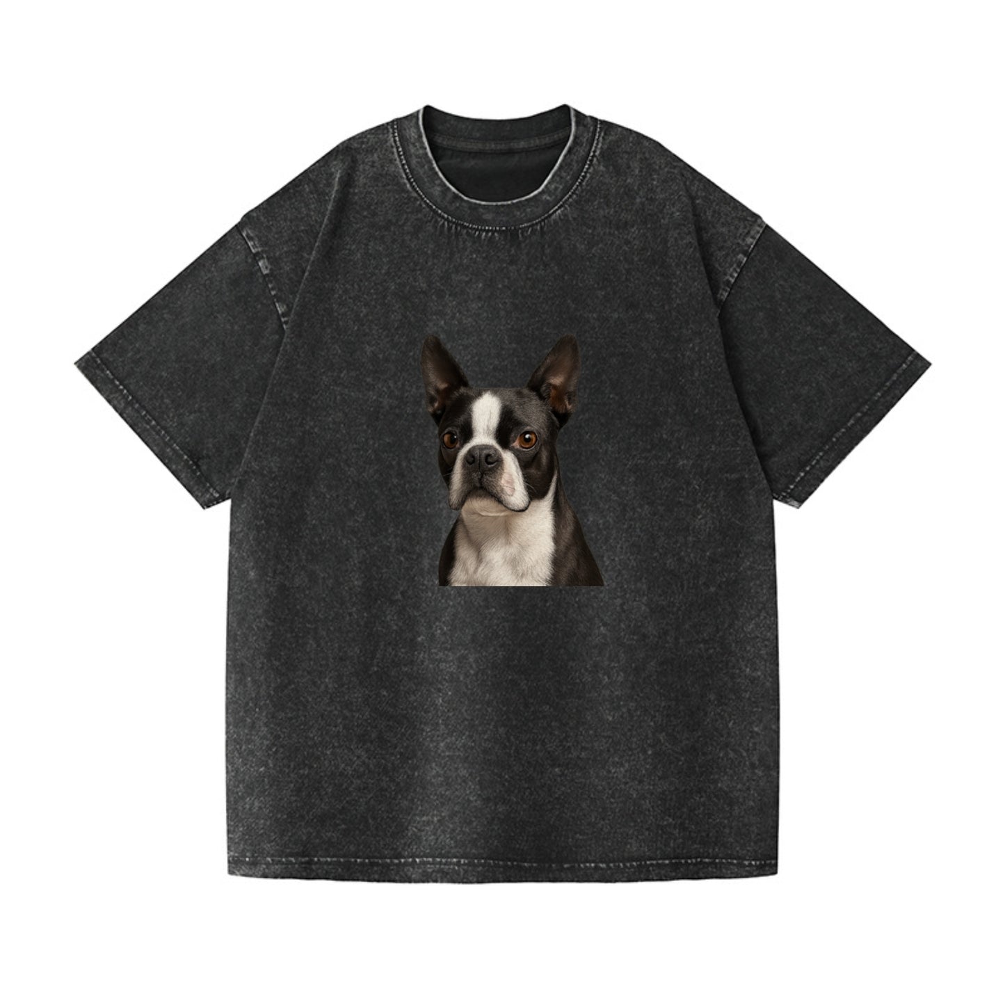boston terrier portrait design Hat