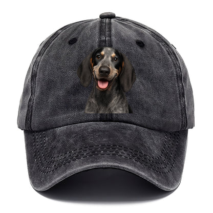 bluetick coonhound: noble trailblazer Hat