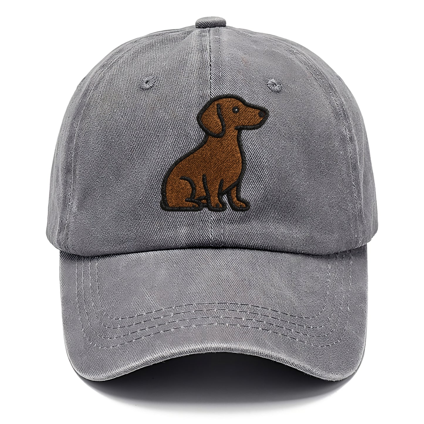 chocolate-brown-dachshund-loyal-charm Hat