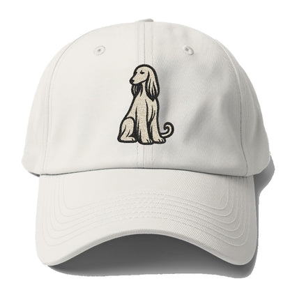 Afghan Hound Cream Colored Design Hat