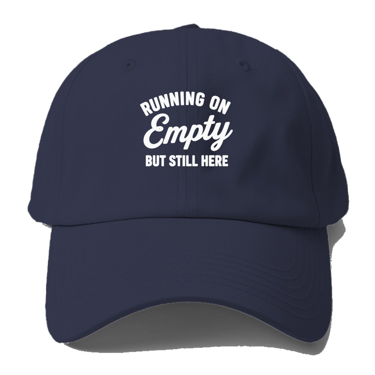running on empty but still Hat