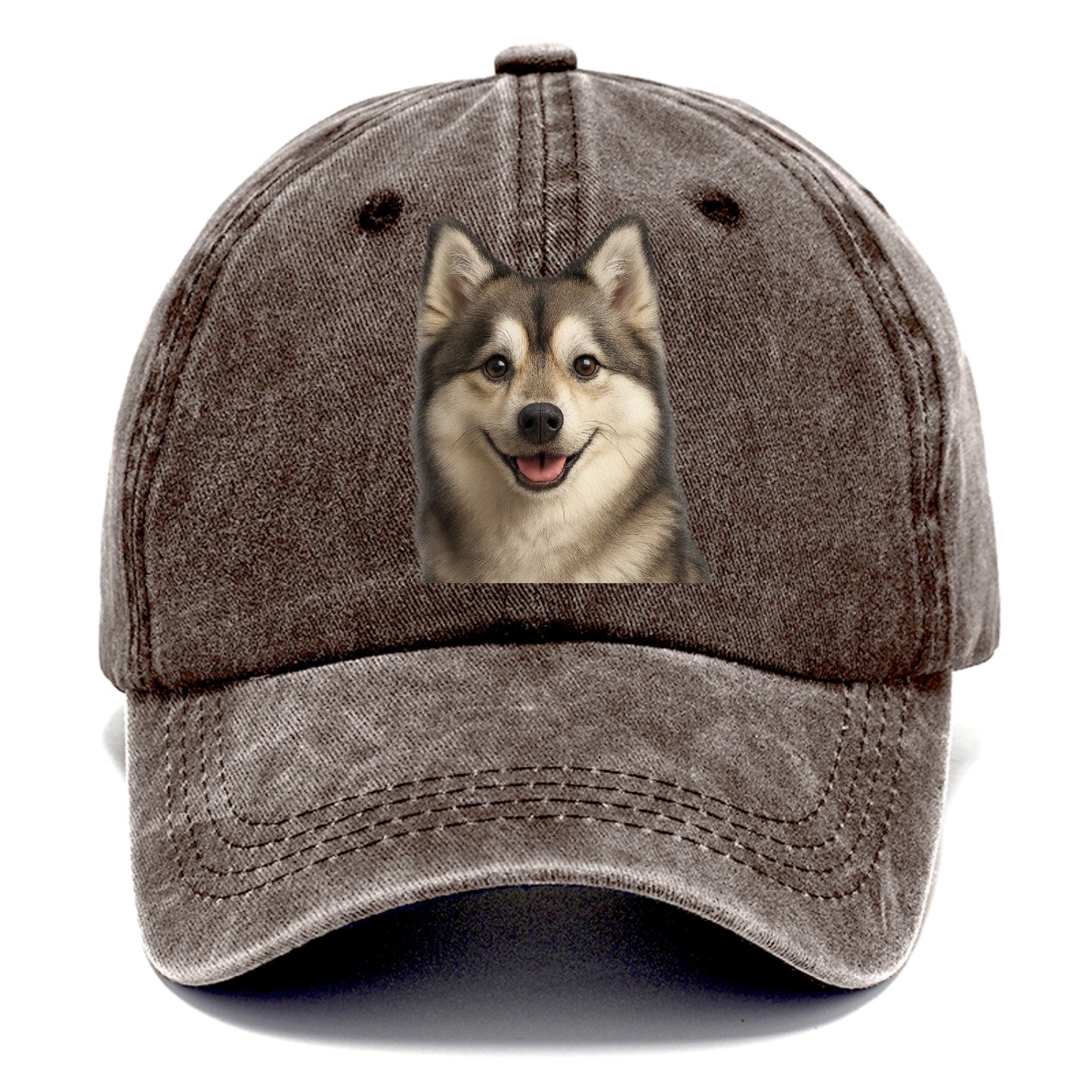 pomsky portrait design Hat