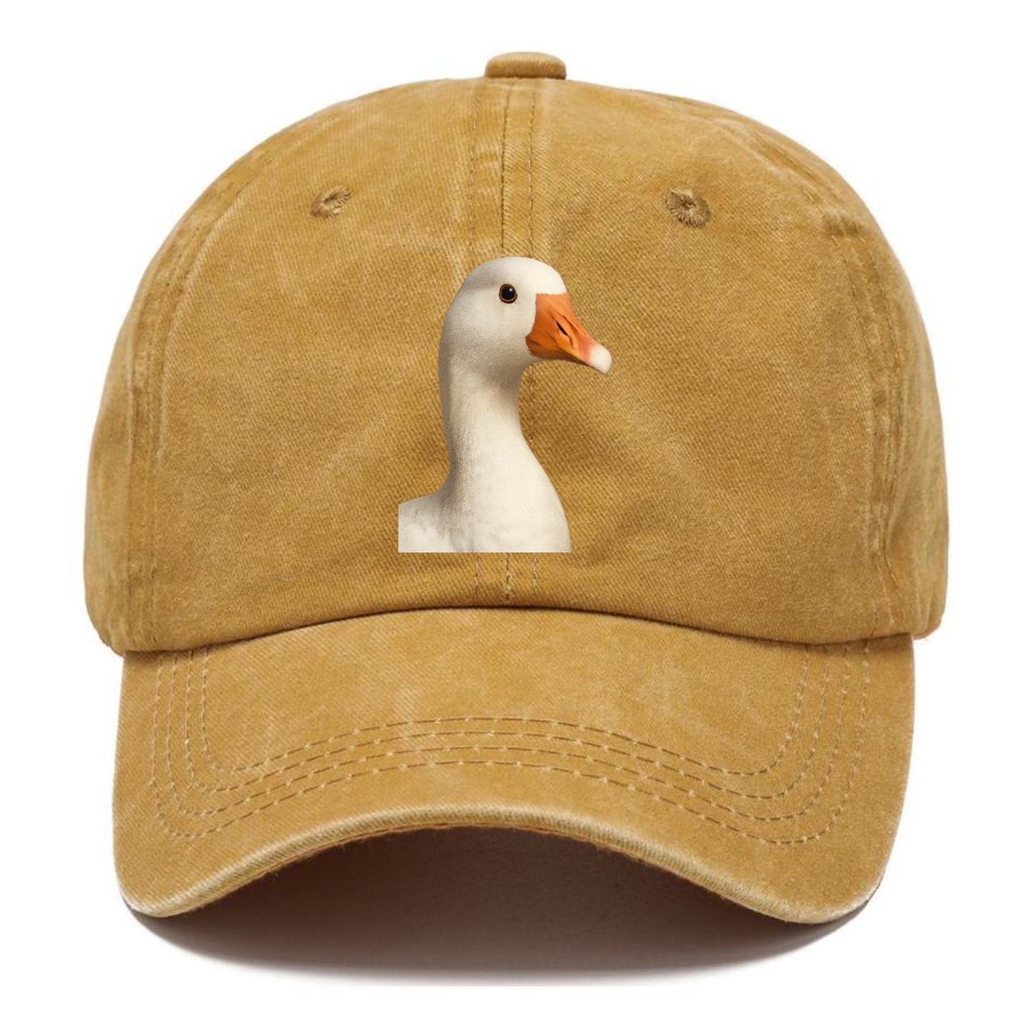 goose portrait design Hat