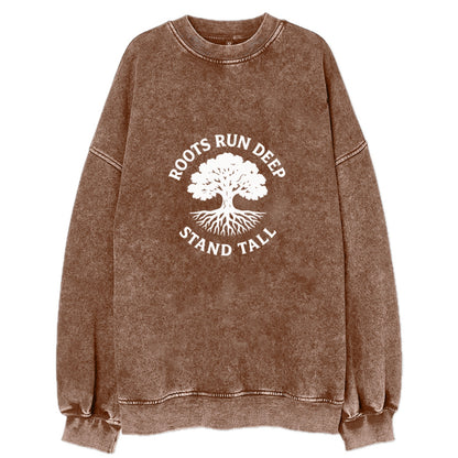 roots run deep stand tall Hat