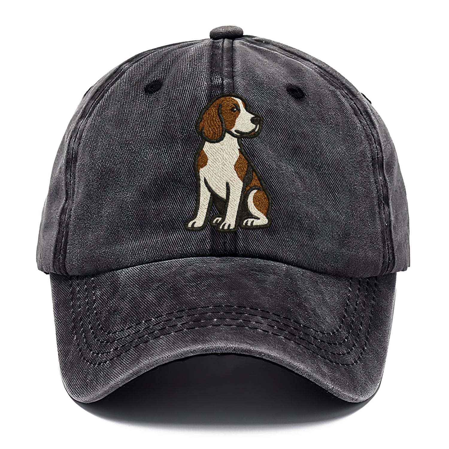english-springer-spaniel-liver-white-loyal-companion Hat
