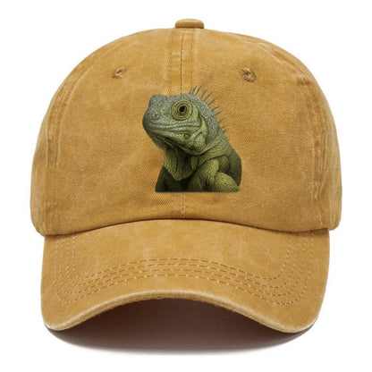 chameleon portrait design Hat
