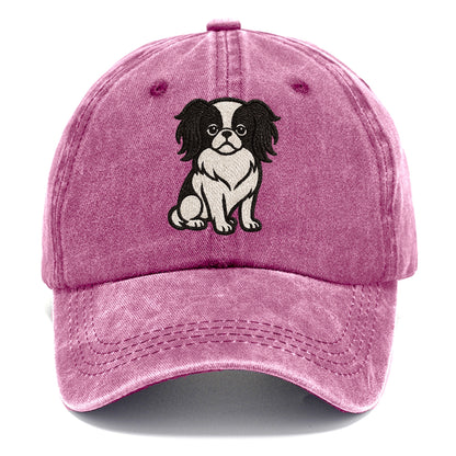 japanese-chin-black-white-regal-charm Hat