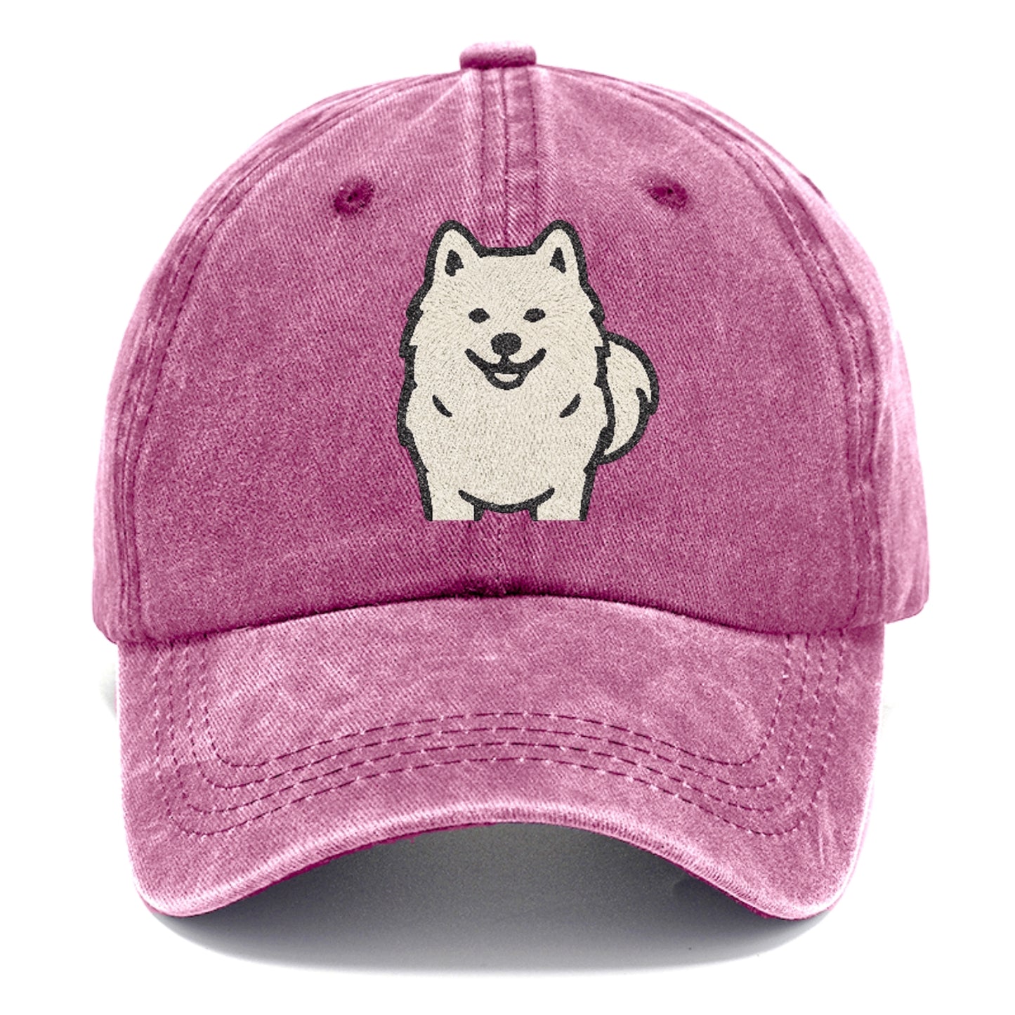 Samoyed White Fluffy Design Hat