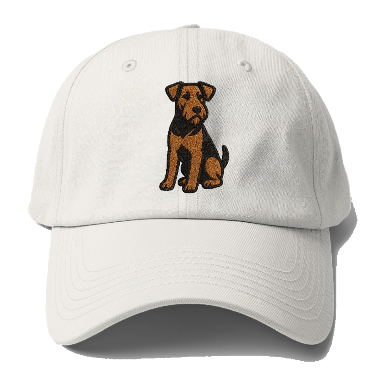 Airedale Terrier Black And Tan Design Hat