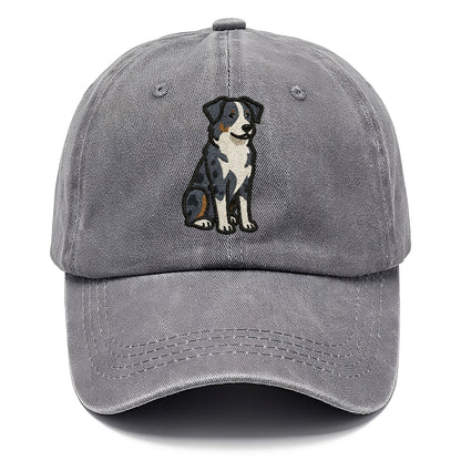 australian-shepherd-blue-merle-vibrant-spirit Hat