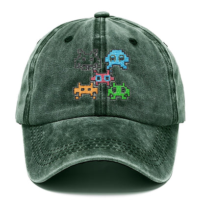 pixelated invasion retro collection Hat