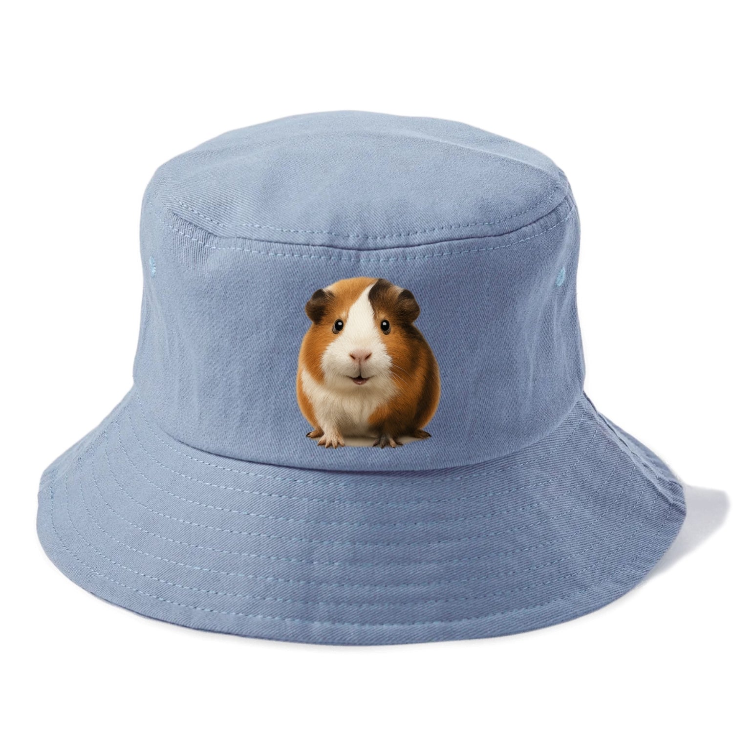 adorable guinea pig portrait design Hat