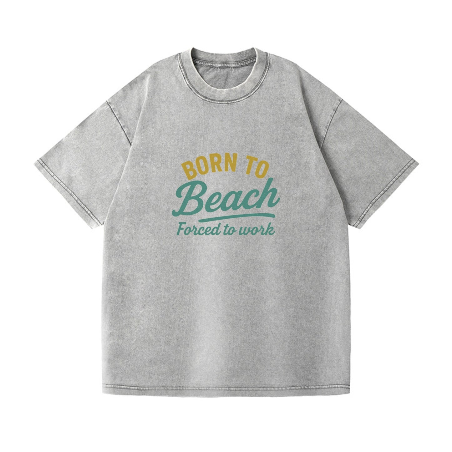 born to beach work Hat