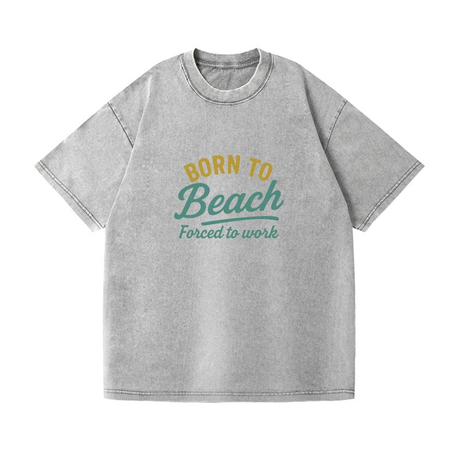 born to beach work Hat