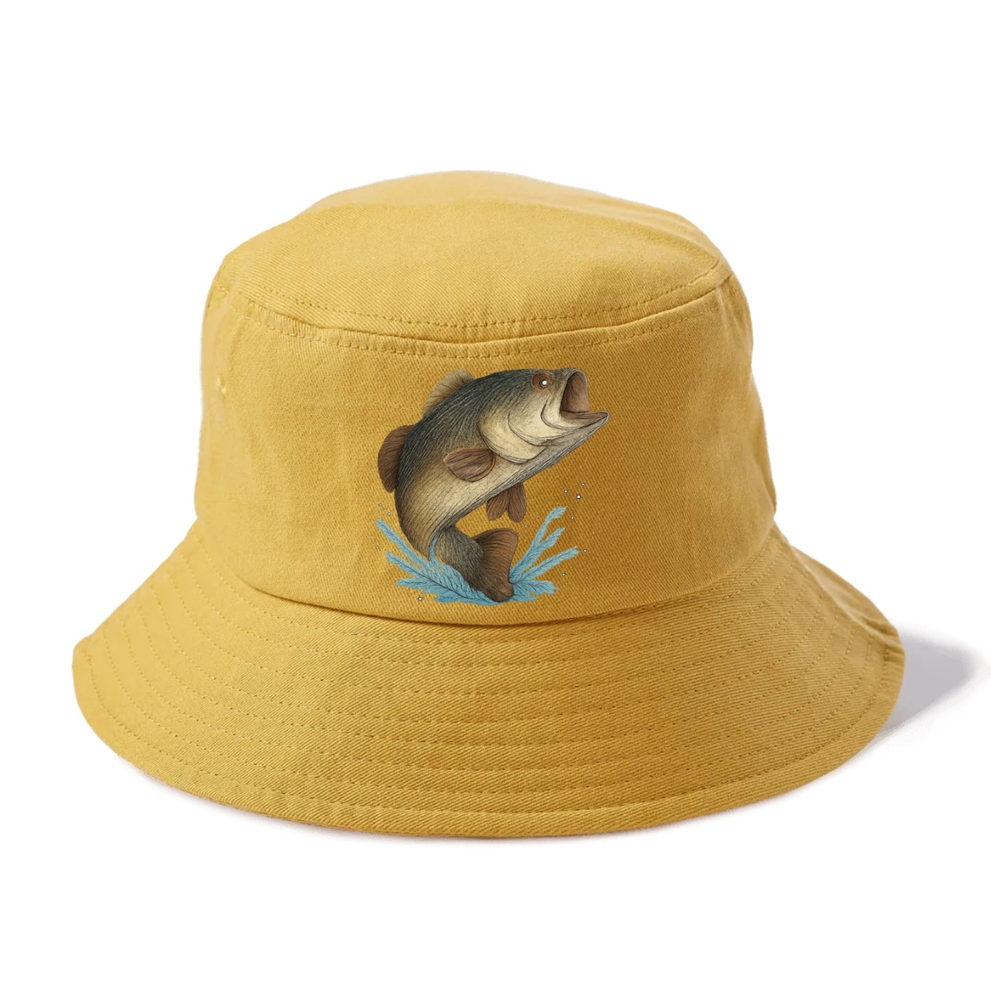 leaping bass artistic impression Hat