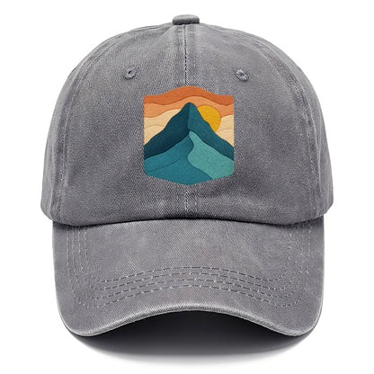 mountain range sunrise Hat