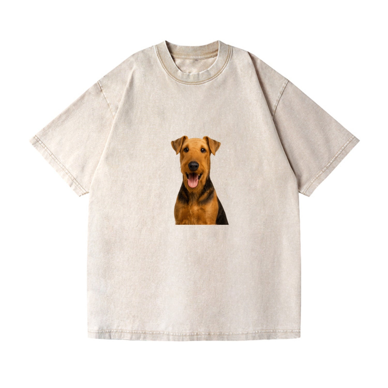 airedale terrier portrait design Hat