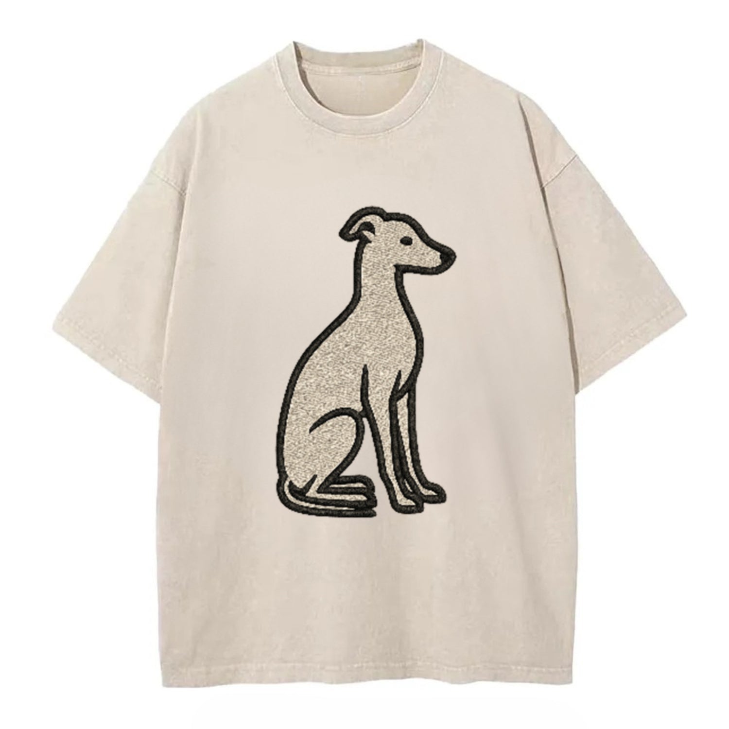 Italian Greyhound Gray Sitting Pose Hat