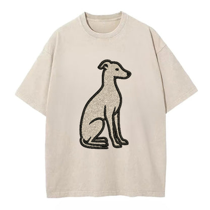 Italian Greyhound Gray Sitting Pose Hat
