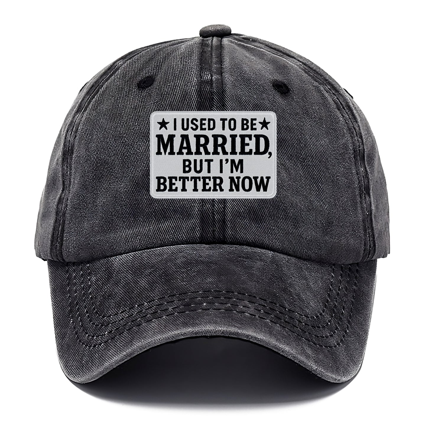 i used to be married but i'm better now Hat
