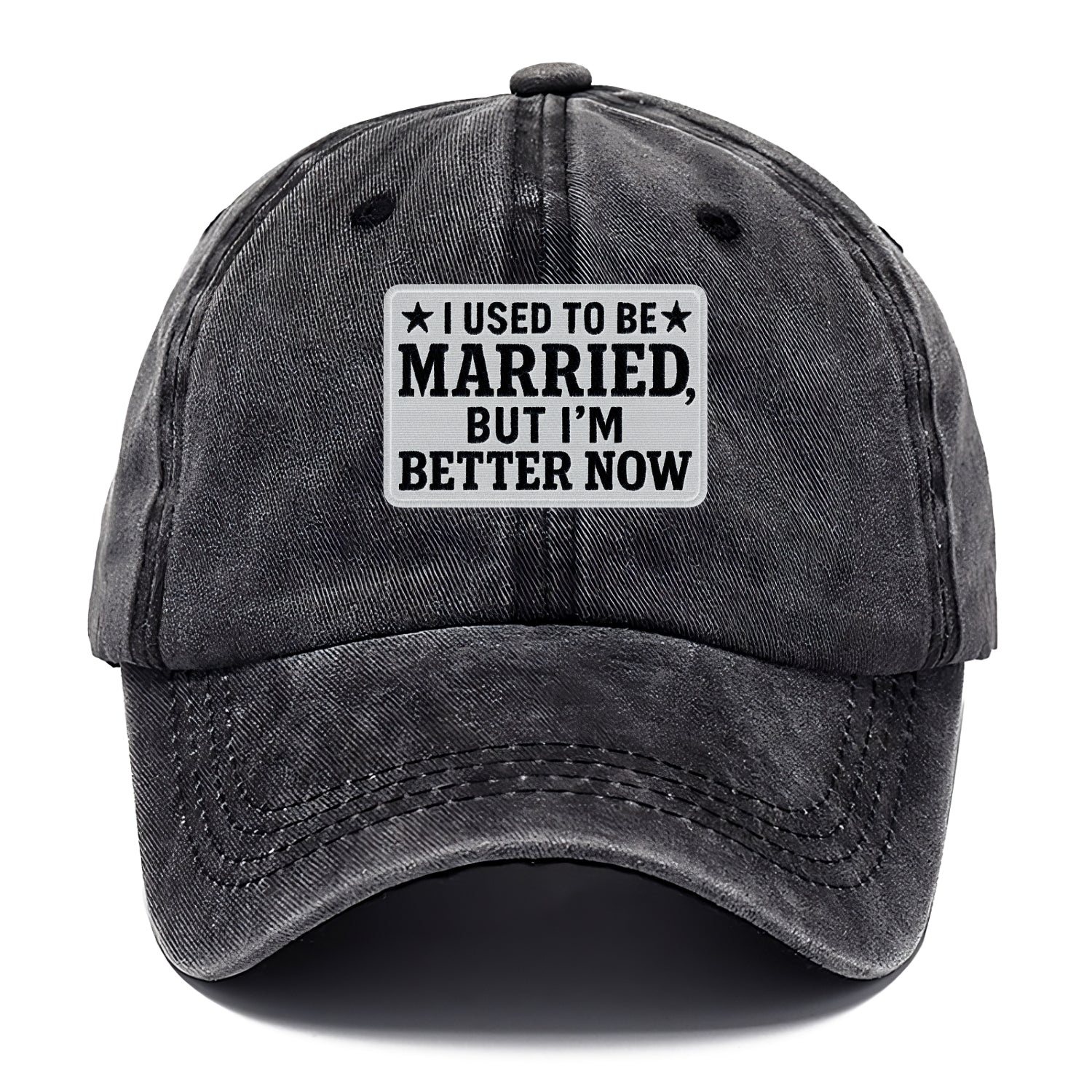 i used to be married but i'm better now Hat