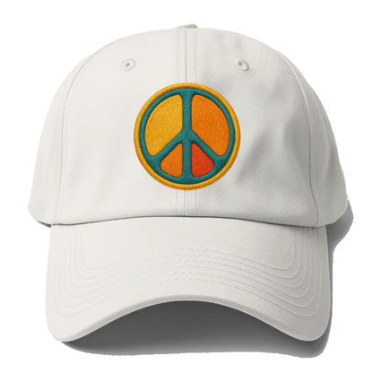 golden peace embroidered Hat