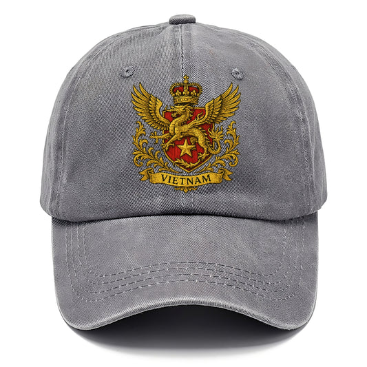 heraldic-emblem-with-dragon-and-text Hat
